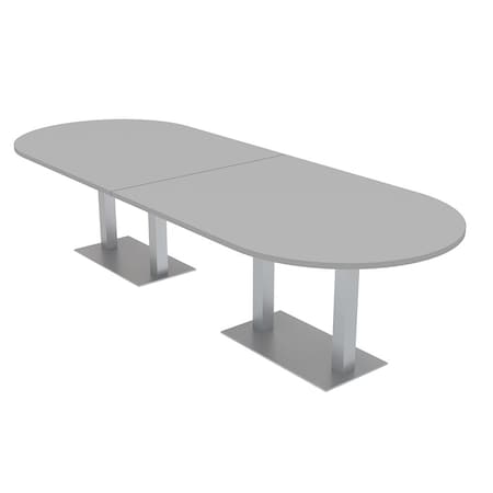 Skutchi Designs 45 in W, 144 in L, 29 in H, Engineered Wood Top, Grey HAR-RAC-46x143-DOU-XD01